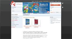 Desktop Screenshot of e-software.cz