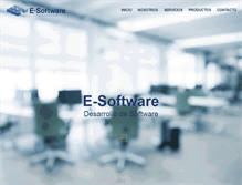 Tablet Screenshot of e-software.com.mx